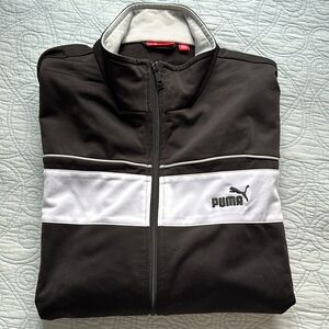 MENS: Puma  Zip Up Jacket with light lined fleece in body